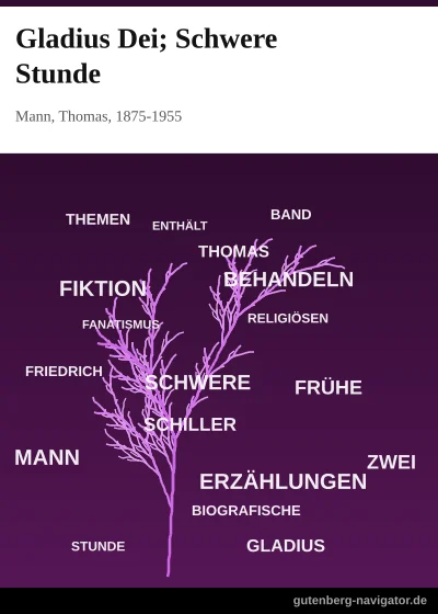 Cover: Gladius Dei; Schwere Stunde