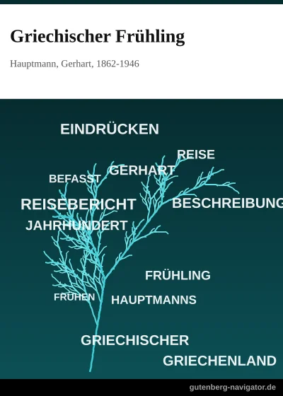 Cover: Griechischer Frühling